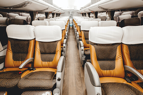 coach bus interior