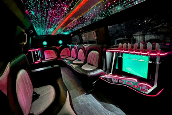 luxurious limousine