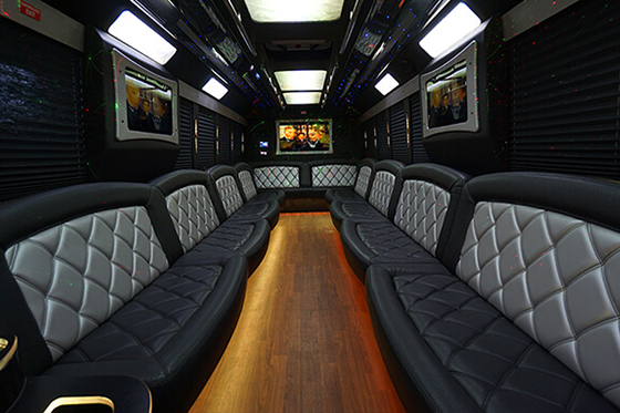 party bus interior