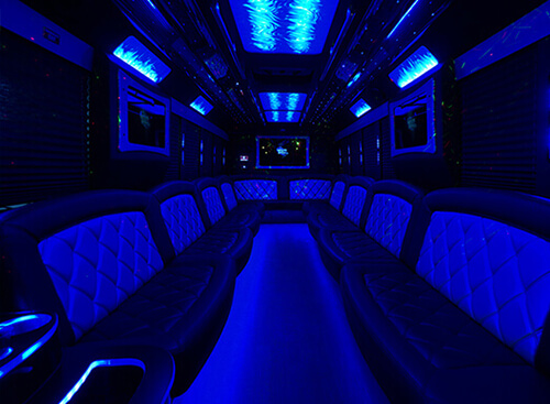 tinted windows on bus